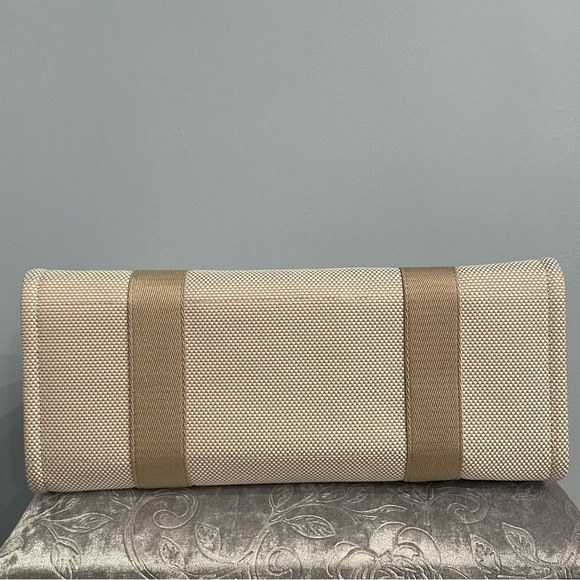 NWT Lululemon Two Tone Canvas Tote Bag 10L Mojave Tan / Light Ivory - Picture 6 of 12